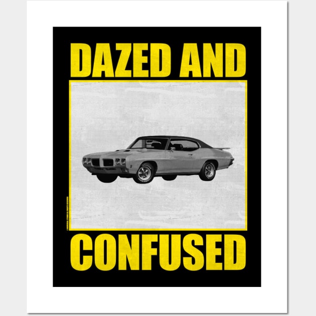 dazed and confused car Wall Art by Genetics art